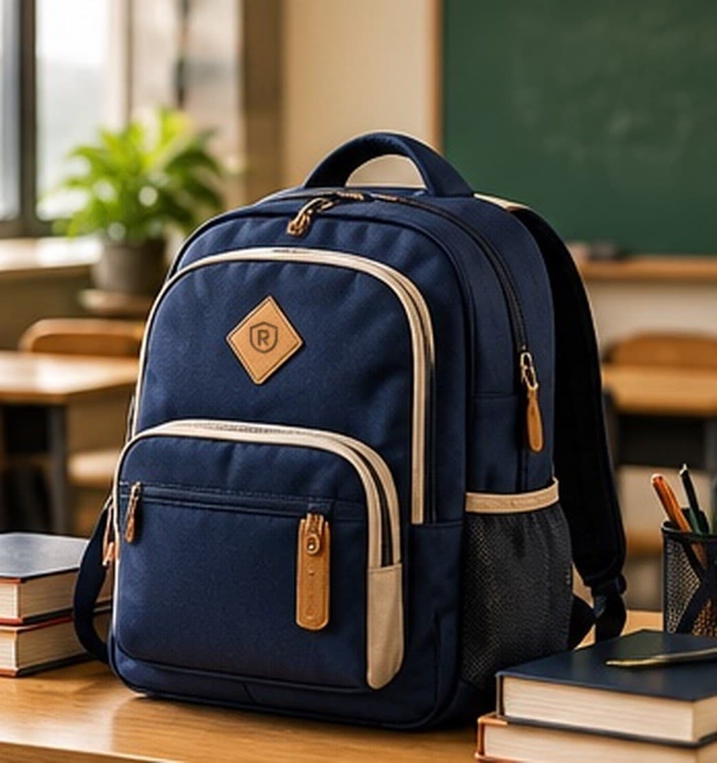 School bags with reinforced stitching